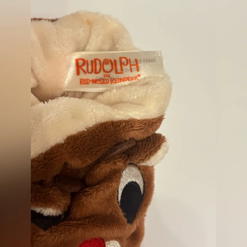 Rudolph The Red Nose Reindeer Infant Baby Unisex Booties Crib Shoes.